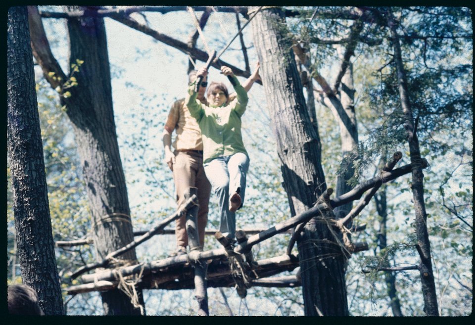 Park Forest 1970 Rope Slide -1